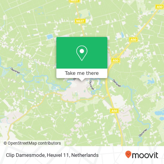 Clip Damesmode, Heuvel 11 map