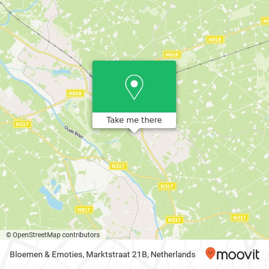 Bloemen & Emoties, Marktstraat 21B map