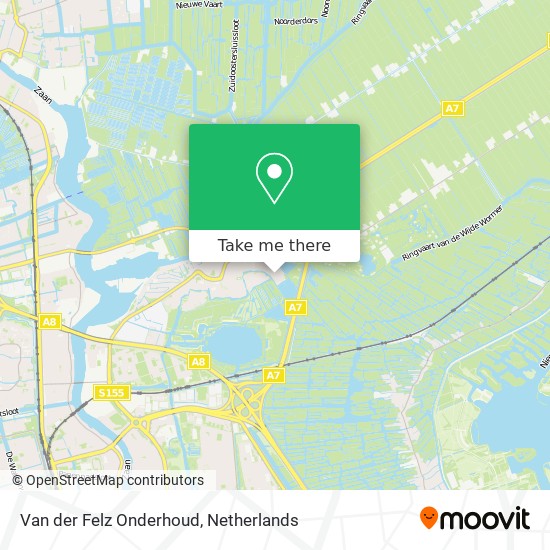 Van der Felz Onderhoud map