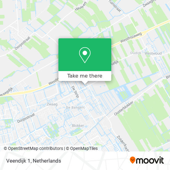 Veendijk 1 map