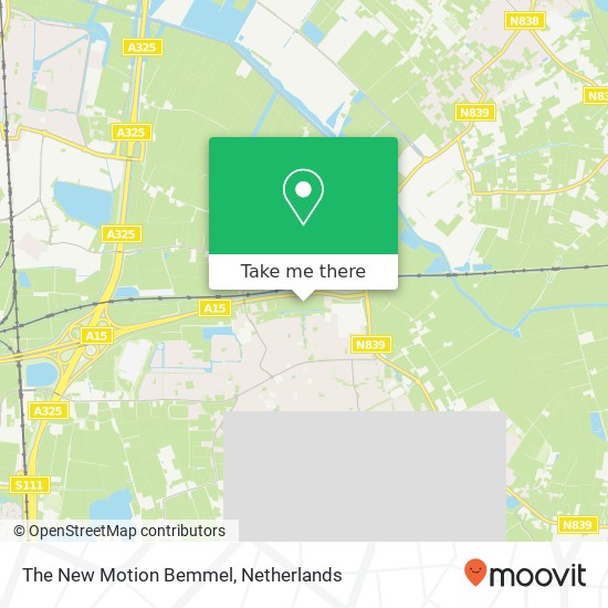 The New Motion Bemmel map