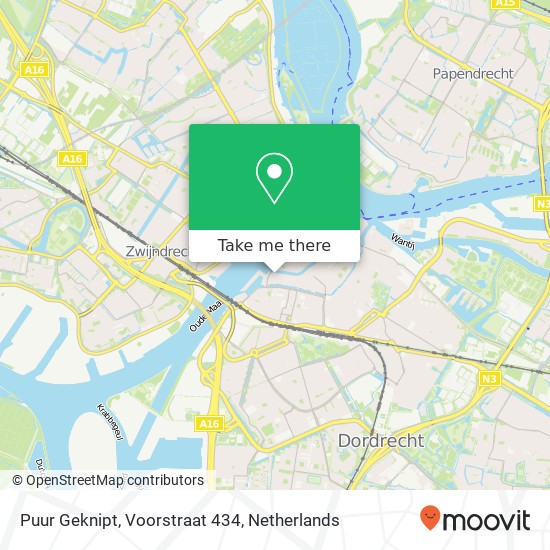 Puur Geknipt, Voorstraat 434 map