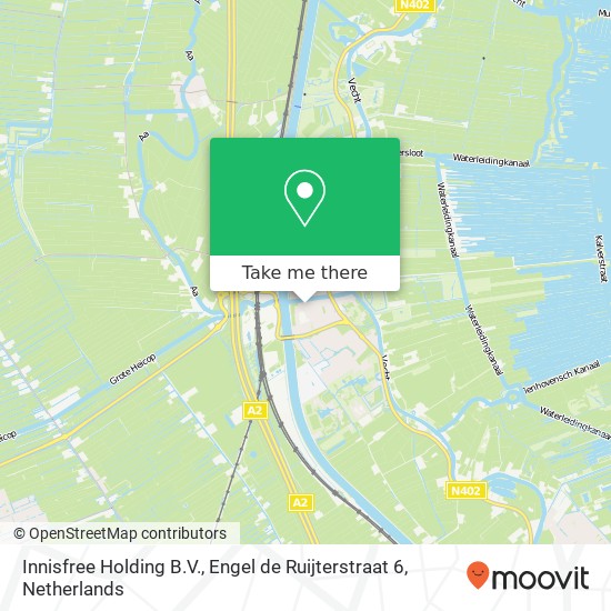 Innisfree Holding B.V., Engel de Ruijterstraat 6 map