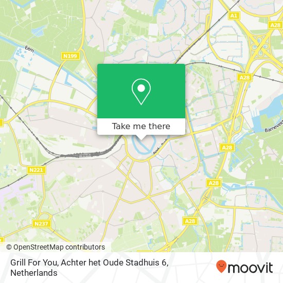 Grill For You, Achter het Oude Stadhuis 6 map