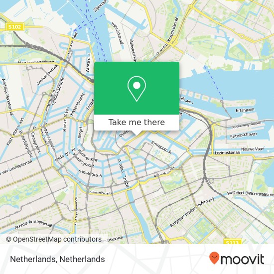 Netherlands map