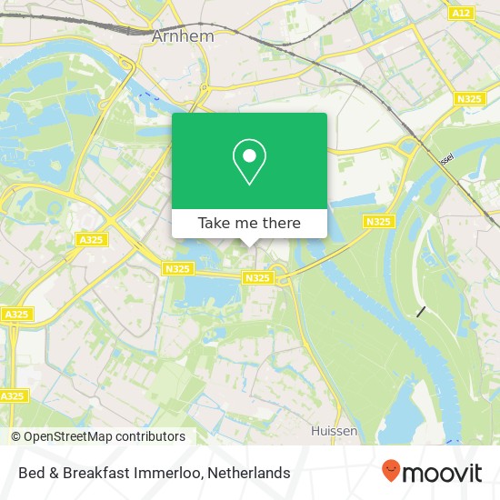 Bed & Breakfast Immerloo Karte