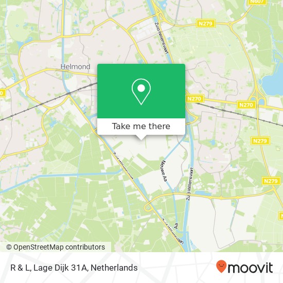 R & L, Lage Dijk 31A map