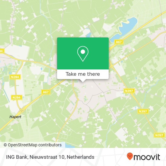 ING Bank, Nieuwstraat 10 map