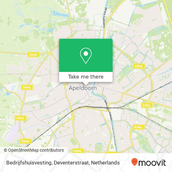 Bedrijfshuisvesting, Deventerstraat Karte