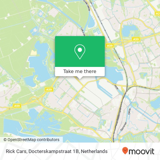 Rick Cars, Docterskampstraat 1B map