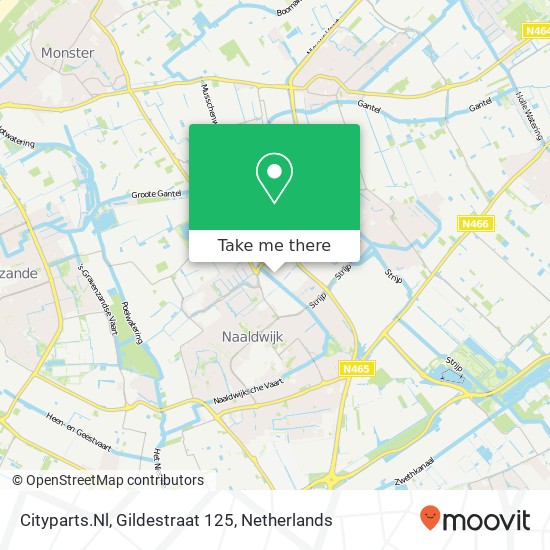 Cityparts.Nl, Gildestraat 125 Karte