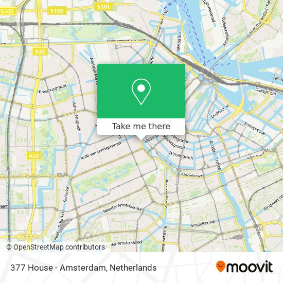 377 House - Amsterdam Karte