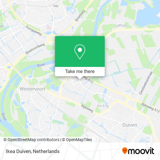 how to get to ikea duiven in duiven by bus or train moovit