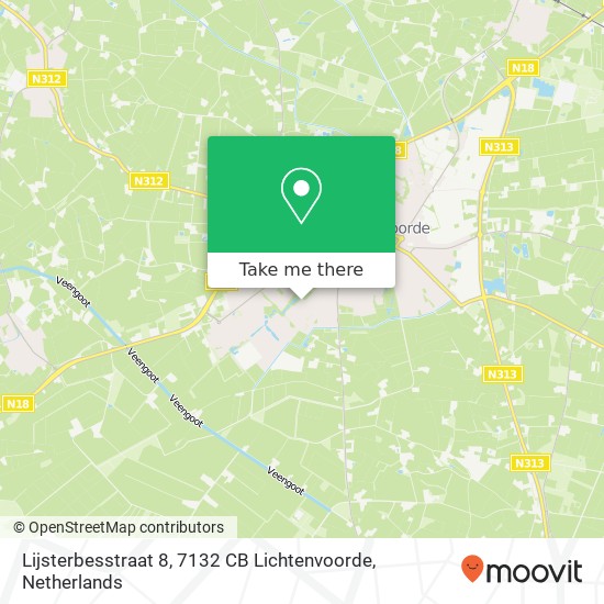 Lijsterbesstraat 8, 7132 CB Lichtenvoorde map