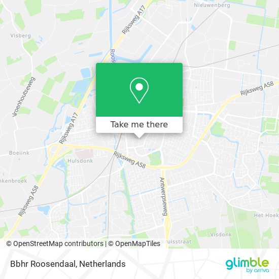 Bbhr Roosendaal map