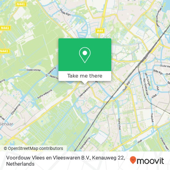 Voordouw Vlees en Vleeswaren B.V., Kenauweg 22 Karte