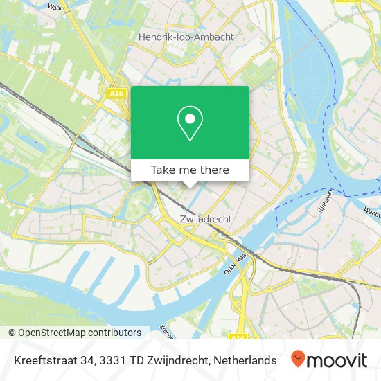 Kreeftstraat 34, 3331 TD Zwijndrecht map