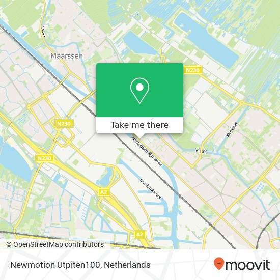 Newmotion Utpiten100 map