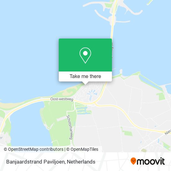 Banjaardstrand Paviljoen map