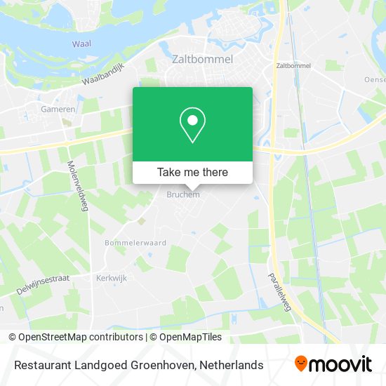 Restaurant Landgoed Groenhoven Karte