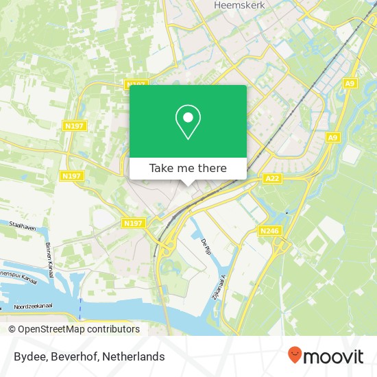 Bydee, Beverhof map