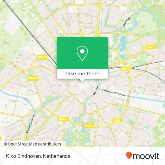 Kiko Eindhoven Karte