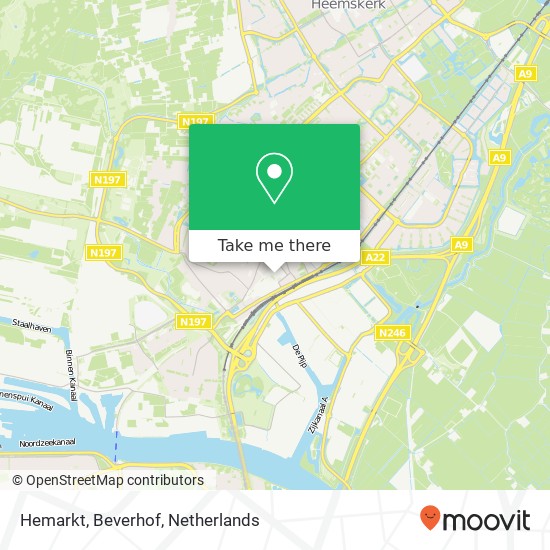 Hemarkt, Beverhof map