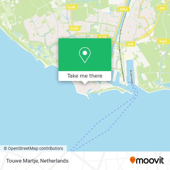 Touwe Martje map