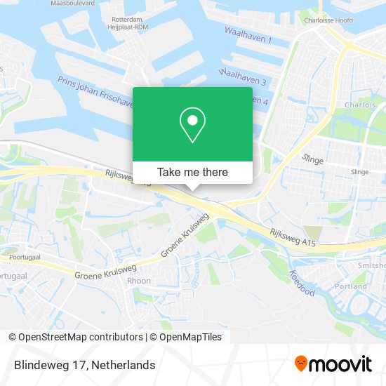 Blindeweg 17 map