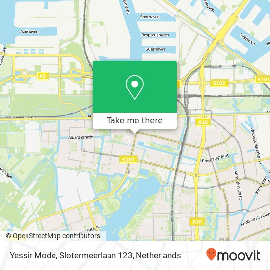 Yessir Mode, Slotermeerlaan 123 map