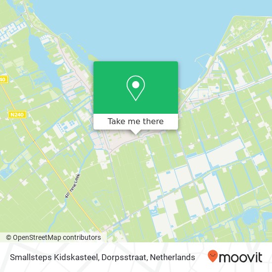 Smallsteps Kidskasteel, Dorpsstraat map