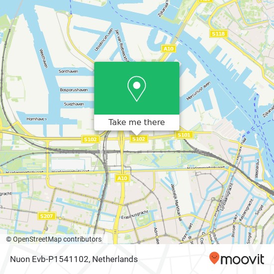 Nuon Evb-P1541102 map