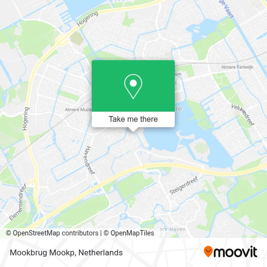 Mookbrug Mookp map