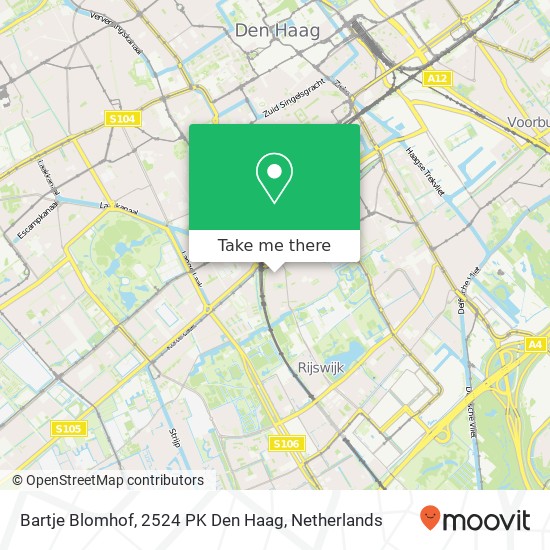 Bartje Blomhof, 2524 PK Den Haag map