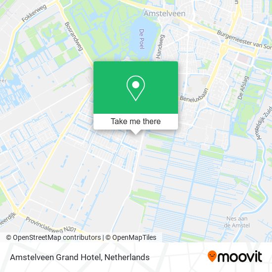 Amstelveen Grand Hotel map