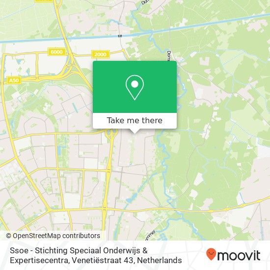 Ssoe - Stichting Speciaal Onderwijs & Expertisecentra, Venetiëstraat 43 map