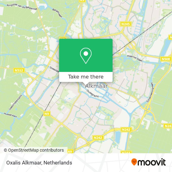 Oxalis Alkmaar map