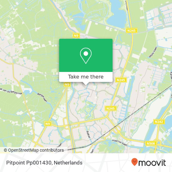 Pitpoint Pp001430 map