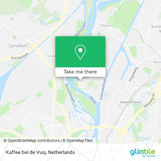 Kaffee bei de Vusj map