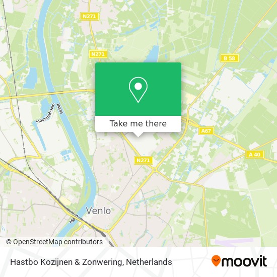 Hastbo Kozijnen & Zonwering map