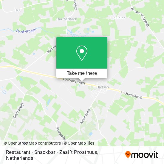Restaurant - Snackbar - Zaal 't Proathuus map