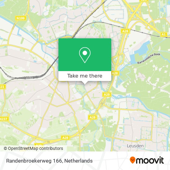 Randenbroekerweg 166 map