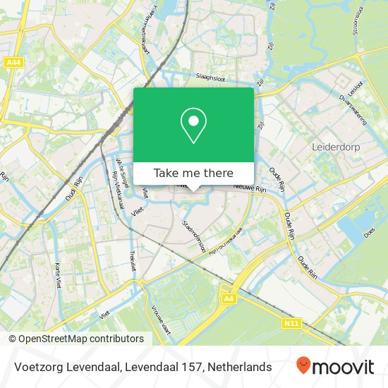 Voetzorg Levendaal, Levendaal 157 map