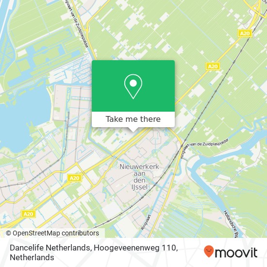 Dancelife Netherlands, Hoogeveenenweg 110 map