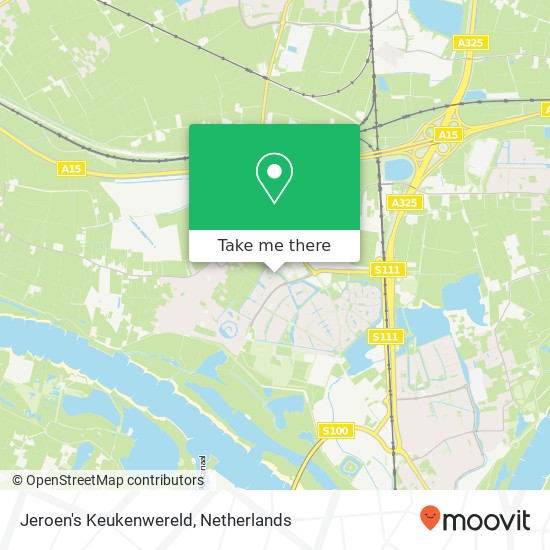 Jeroen's Keukenwereld map