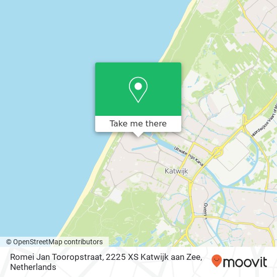 Romei Jan Tooropstraat, 2225 XS Katwijk aan Zee map