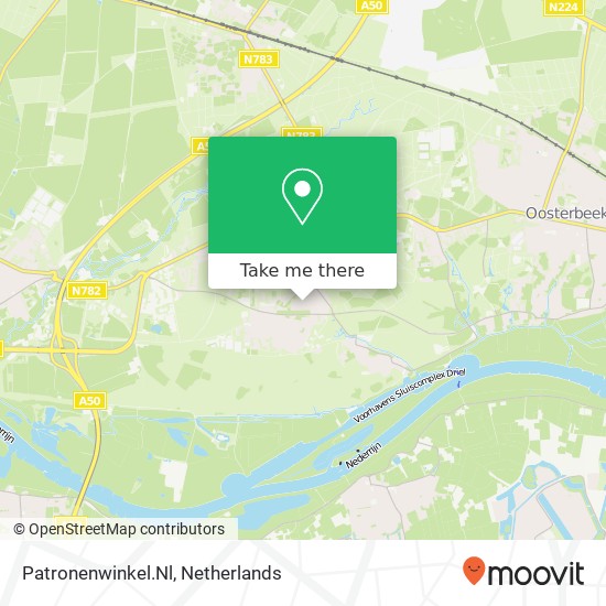 Patronenwinkel.Nl map