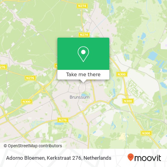 Adorno Bloemen, Kerkstraat 276 map