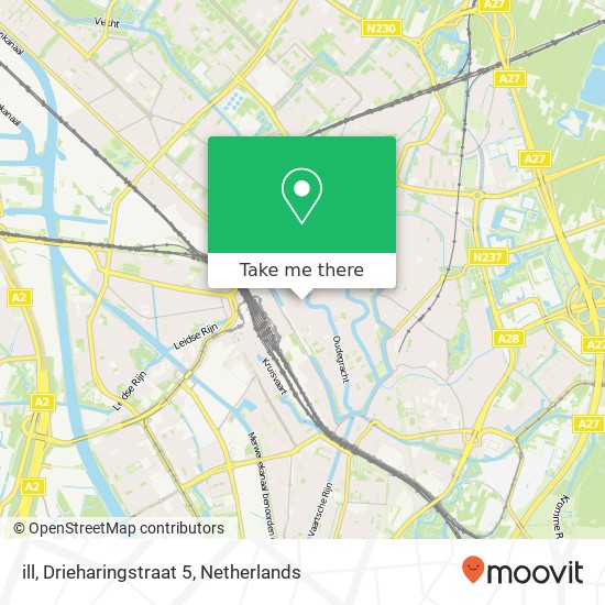 ill, Drieharingstraat 5 map