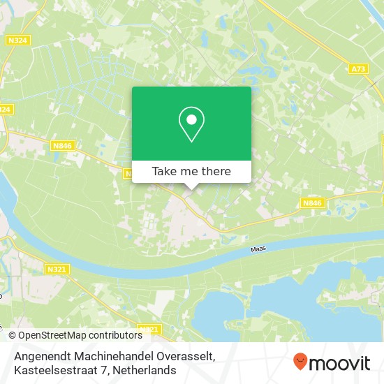 Angenendt Machinehandel Overasselt, Kasteelsestraat 7 map